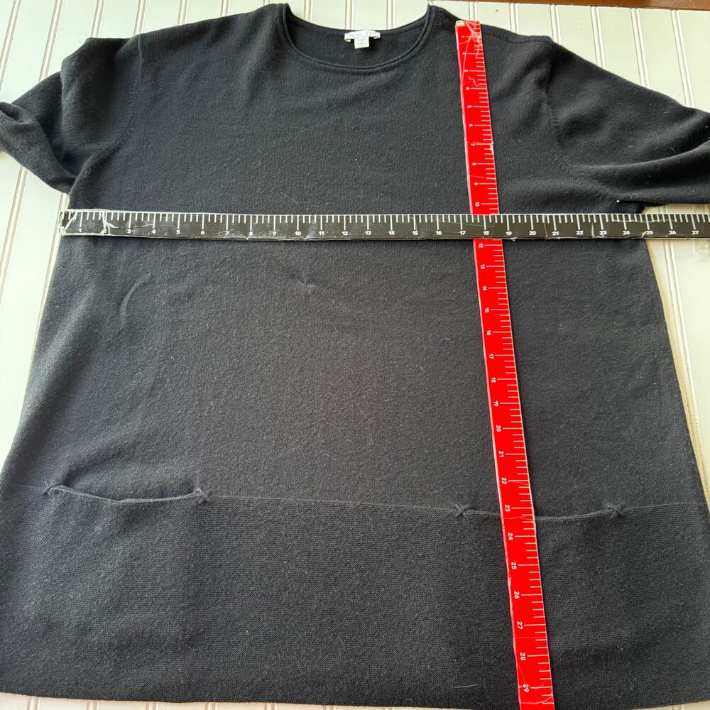 J. Jill Cashmere Black 2 pocket pullover sweater size 2X - Picture 10 of 11